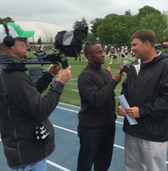 Sideline Reporting for Lacrosse Sports Network (2016)     