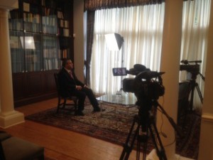 Interviewing Ambassador of Embassy of Armenia to the United States (2016)              