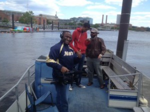  On the Anacostia River (D.C.) shooting documentary           