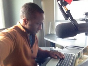 Working at 106.7 The Fan radio in D.C.  